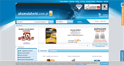 Desktop Screenshot of akumulatorki.com.pl